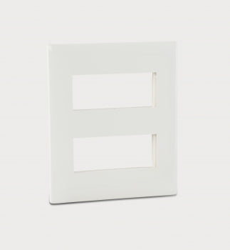 Legrand 675568 (S) (4X2) MODULE PLATE MYLINC MODULAR WHITE PLATE(675568) (Pack Of 5 Qty)