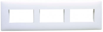 Legrand 675569 9MODULE PLATE MYLINC MODULAR WHITE PLATE(675569)