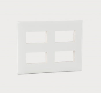 Legrand 675572 12 MODULE PLATE MYLINC MODULAR WHITE PLATE(675572) (Pack Of 10 Qty)