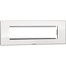 Legrand 679526 PLATE FRAME 6M ICE WHITE