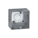 Legrand 689060 1 AND 2 MODULE 75.7 X 75.7 X 50.8 FLUSH MOUNTING METAL BOX BRITZY