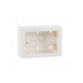 Legrand 689071 3 MODULE 121 x 86 x 45 PLASTIC SURFACE BOX BRITZY (Set of 8)
