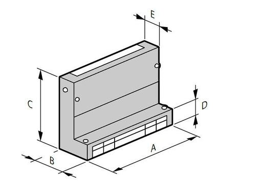 Legrand 689723 225mm WIDTH VERTICAL RAISER FOR THE RACEWAYS