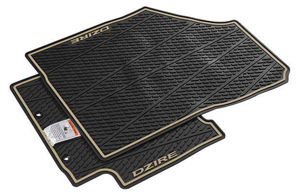 Maruti Suzuki Designer Mat (Black & Beige) | Dzire - 75901M56R00