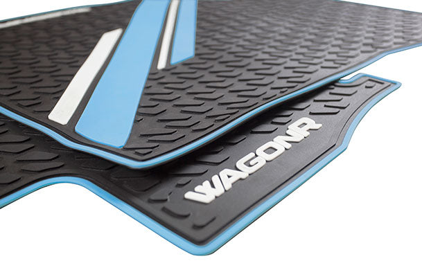 Maruti Suzuki Designer Mat (Blue & White) | Wagon R - 75901M69RA0