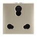 Legrand 574834 Champagne Socket shuttered 616 A 3 pin Indian 2 module