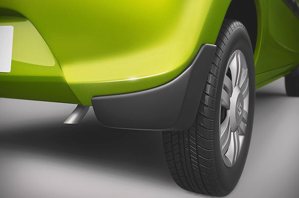 Maruti Suzuki Mud Flap Set - Front & Rear (Black) | Alto - 990J0M53M00-050