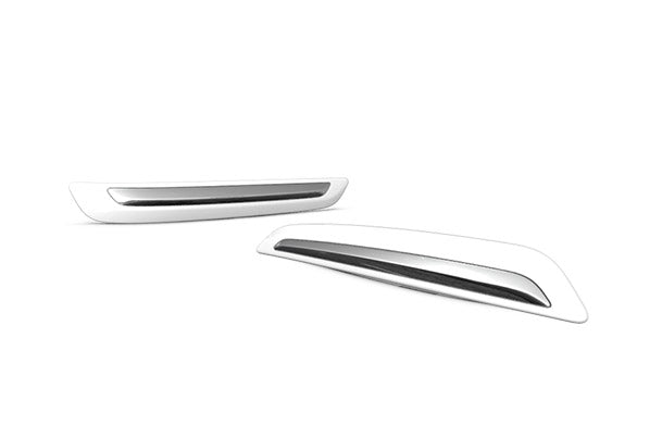 Maruti Suzuki Bumper Corner Protector (Artic White With Chrome) | Swift - 990J0M55R13-020