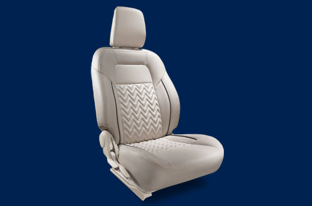 Maruti Suzuki Seat Cover - Black Lining Wave Flow Finish (PU) Dzire L Variant - 990J0M56RB3-070