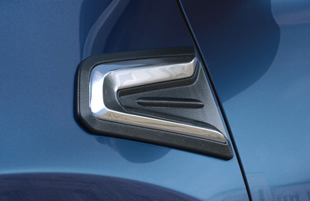 Maruti Suzuki Fender Garnish - (Midnight Black + Garnish Insert) - INVICTO (Alpha+, Zeta+) - 990J0M59Z13-060