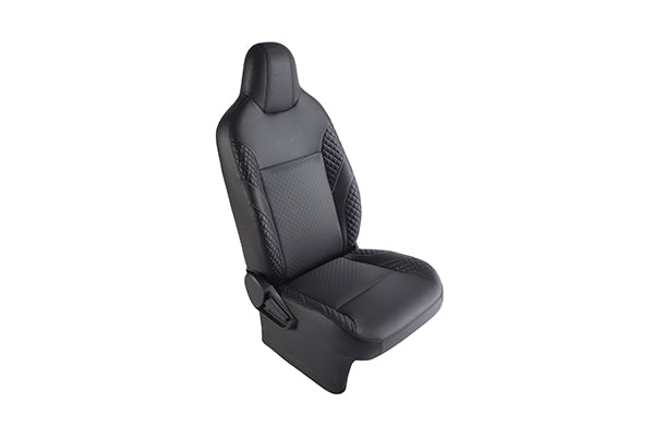 Maruti Suzuki Seat Cover - Cross Runner Silver Highlight (PU) | S-Presso - 990J0M62SB3-030