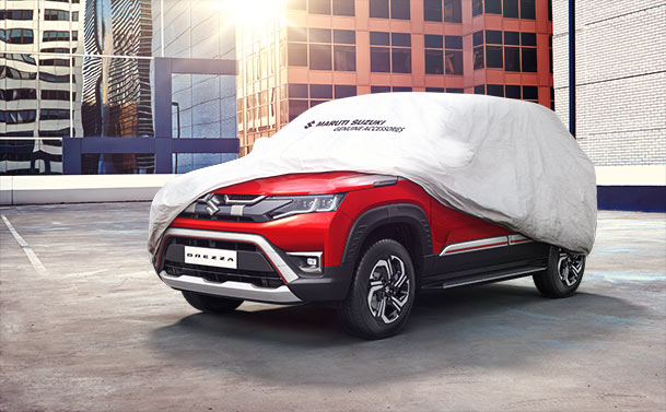 Maruti Suzuki Basic Body Cover | New Brezza (All Variants) - 990J0M66T02-010