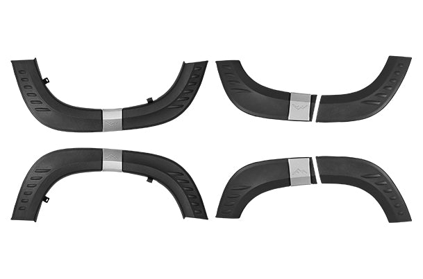 Maruti Suzuki Wheel Arch Kit - Black + Silver | New Brezza (All Variants) - 990J0M66T07-080