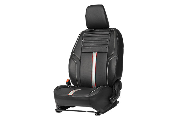 Maruti Suzuki Seat Cover - City Red Streak Finish | New Brezza (V Variant) - 990J0M66TB3-050