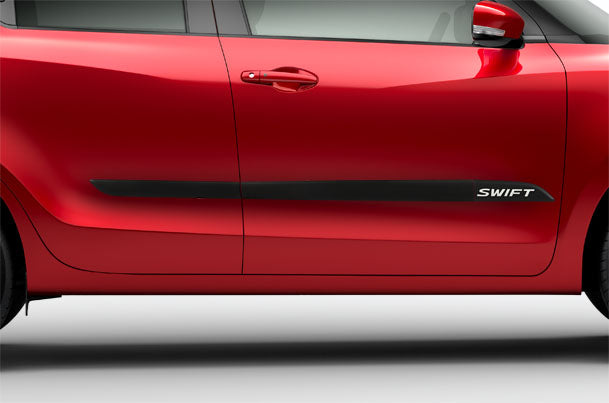 Maruti Suzuki Body Side Moulding (Black) | Old Swift - 990J0M74L01-010