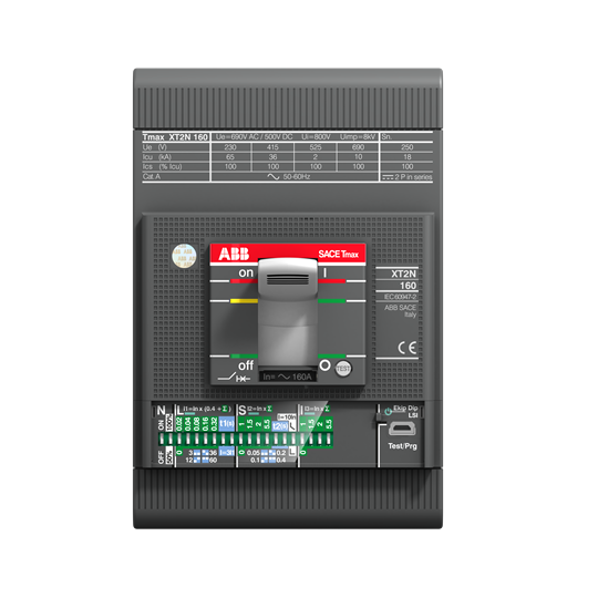 ABB MCCB Tmax XT and accessories XT2S 160 Ekip LIG In 160A 3p F F
