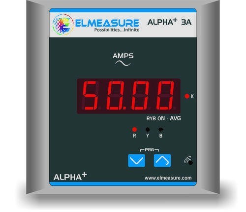 Elmeasure ALPHA 3ARS485 ALPHA 3A AMMETER 3PH ACC CLASS 1 WITH RS 485