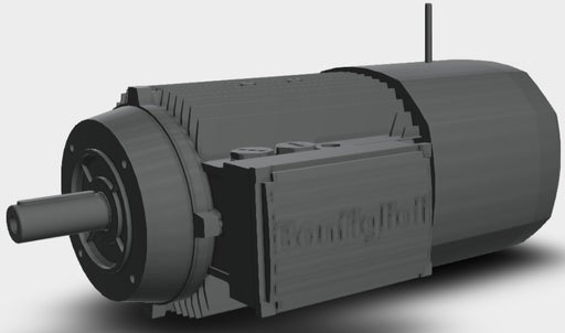 Bonfiglioli BE100LA4B14IE2FDR 3.00HP 2.20KW 4 POLE 1400 RPM B14 FACE IE2 BRAKE MOTOR