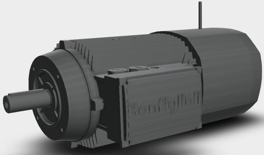Bonfiglioli BE100LA4B14IE2FDR 3.00HP 2.20KW 4 POLE 1400 RPM B14 FACE IE2 BRAKE MOTOR