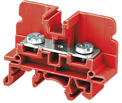 Connectwell CBS4UR 10 M4 SCREW BARRIER TYPE TB RED (Pack Of 100 Qty)