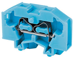 Connectwell CM2.5SBU 2.5 PANEL MOUNT SP CL 2 WIRE BLUE (Pack Of 100 Qty)