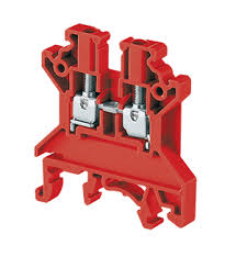 Connectwell CTS2.5UER 2.5 SQ FD THRU PA SCR TB (6 THICK) RED (Pack Of 100 Qty)