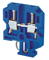 Connectwell CTS6BU 6 FEED THRU SW CL MELAMINE TB BLUE (Pack Of 200 Qty)