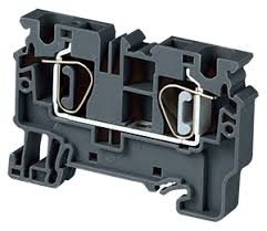 Connectwell CX10BK 10 FEED THRU SPRING CLAMP TB BLACK (Pack Of 50 Qty)