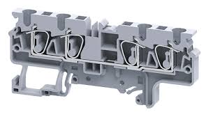 Connectwell CX44 4 FEED THRU SPRING CLAMP 4 WIRE TB (Pack Of 50 Qty)
