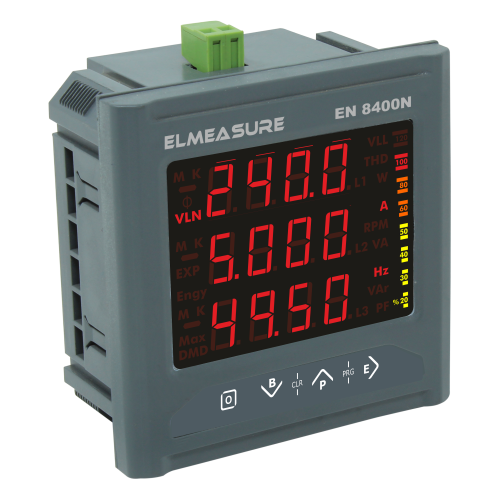 Elmeasure EN 8400 LM(RS485) MFM METER ACC CLASS 0.5 WITH RD