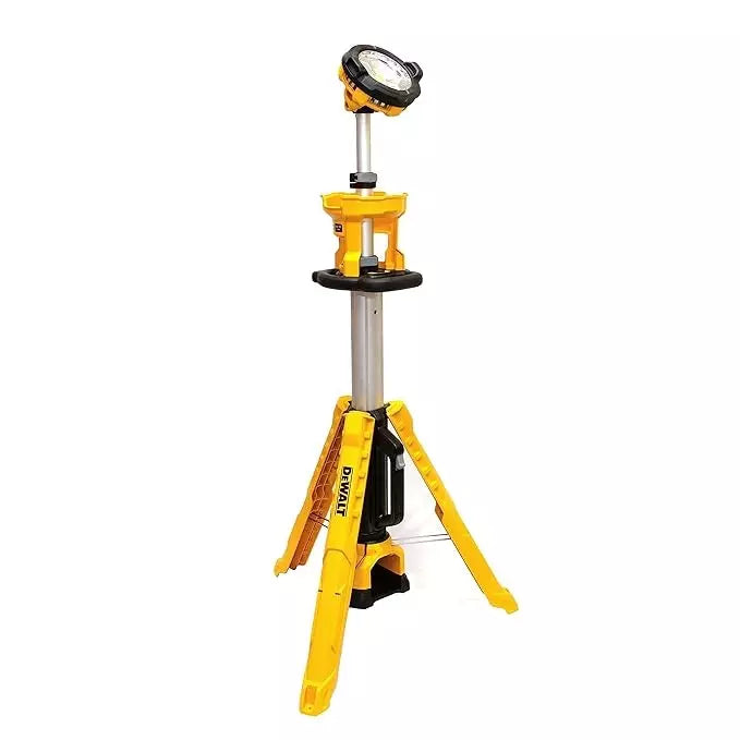 Dewalt 18V Li-ion XR Cordless LED Tripod Light with Variable 3000-1000 Lumen Output , DCL079-XJ