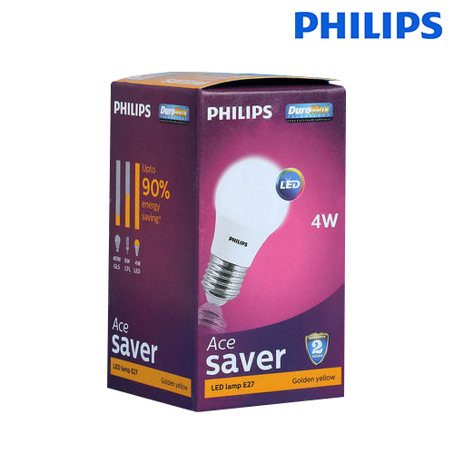 Philips LedBulb4WE27 LedBulb4WE27 (Pack of 5)