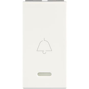 Legrand 573414 6A 250V AC SP 1 WAY WITH INDICATOR BELL PUSH BUTTON