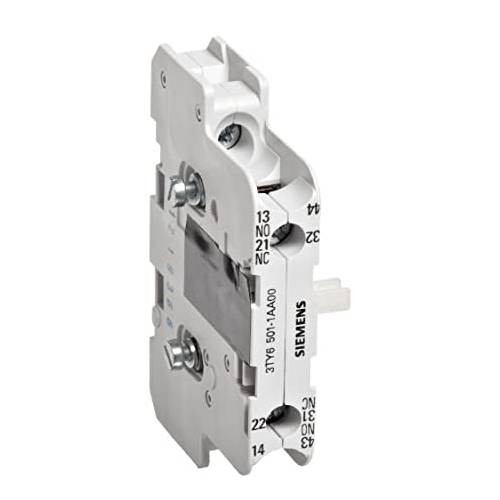 Siemens Aux Sw Block For Contactors 3Tb44 50 3Tc For LeftRight Con Replaces 3Ty65011A 1B
