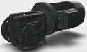 Bonfiglioli 0.37KW UF: Long Flange mount Worm Reduction Gearbox W75 UF 100 P71 B5 B3 BE71B4FDR GEARED MOTOR