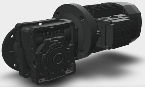 Bonfiglioli 0.37KW UF: Long Flange mount Worm Reduction Gearbox W75 UF 100 P71 B5 B3 BE71B4FDR GEARED MOTOR
