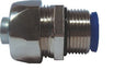 Connectwell Bbfm 03(S) Straight Metallic Conduit Fitting Metric Thread (Nickel Plated Brass) Bbfm03S