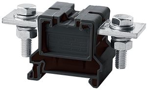 Connectwell Cbb70Bk 70 Feed Thru BoltNut Tb Black Cbb70Bk (Pack Of 10 Qty)