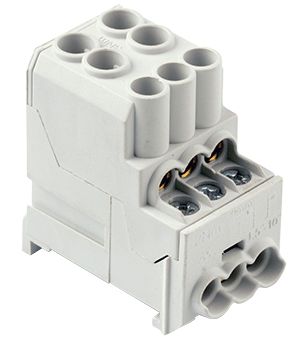 Connectwell Db25 25 100Amp Distribution Block Tb Db25 (Pack Of 10 Qty)