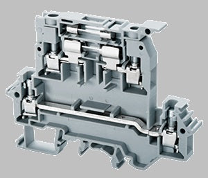 Connectwell Dl 4.0 Standard Pa Fuse Terminal Block DDFL4U (Pack Of 20 Qty)