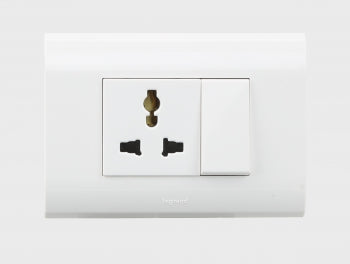 Legrand 673213 3 Module plate Frame (Pack Of 10 Qty)