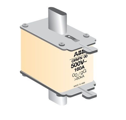 ABB Fuse links & Base 1SCA107769R1001 80A SIZE 1 500V AC HRC FUSE DIN SC. CAPACITY 80kA