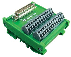 Connectwell 9Pin M Dsub Mod Spring Cage Tb Rail Mnt Imdsubm9Sc