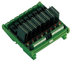 Connectwell 8Ch Ssr 24Dc IP Ac OP 3A Fu Base Rl Mt Imersf824D400A3