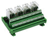 Connectwell 4Co 4Ch Rly Mod 24Dc Base Omron Rail Mt Imre4Ss424Om