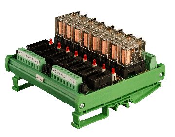 Connectwell 1Co 8Ch Ip Fuse Rlmod 24Dc Base Om Rlmt Imref1Ss824Om