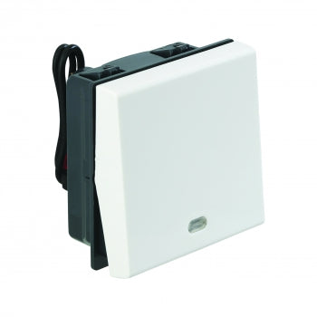 Legrand 673007 MYRIUS 10A SWITCH 1W WITH INDICATOR 2MODULE