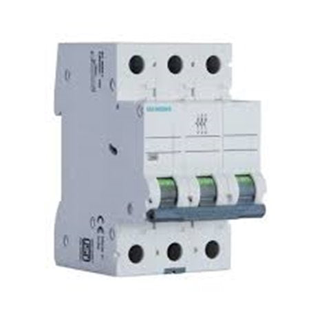 Siemens 5SL73167RC 16A 3P 15kA 415V AC 5060Hz WITH C CURVE BETAGARD MINIATURE CKT BREAKER