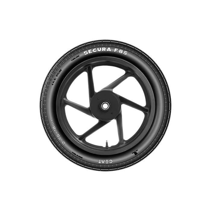 CEAT 2.75-18 Sec F85 Tube Tyre 42P With 2.75-18 Tube Motorcycle Tube Tyre With Tube