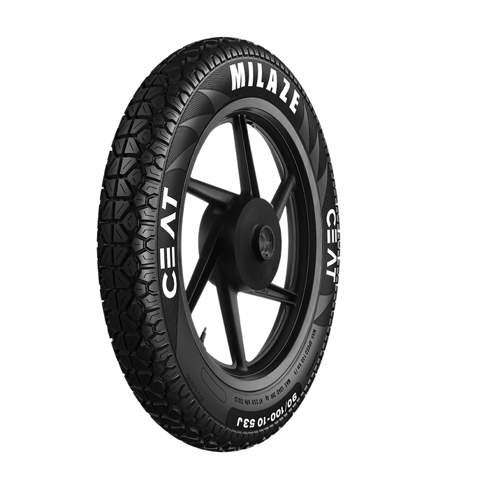 CEAT 2.75-18 Milaze Tube Less 48P Motorcycle Tube Less Tyre